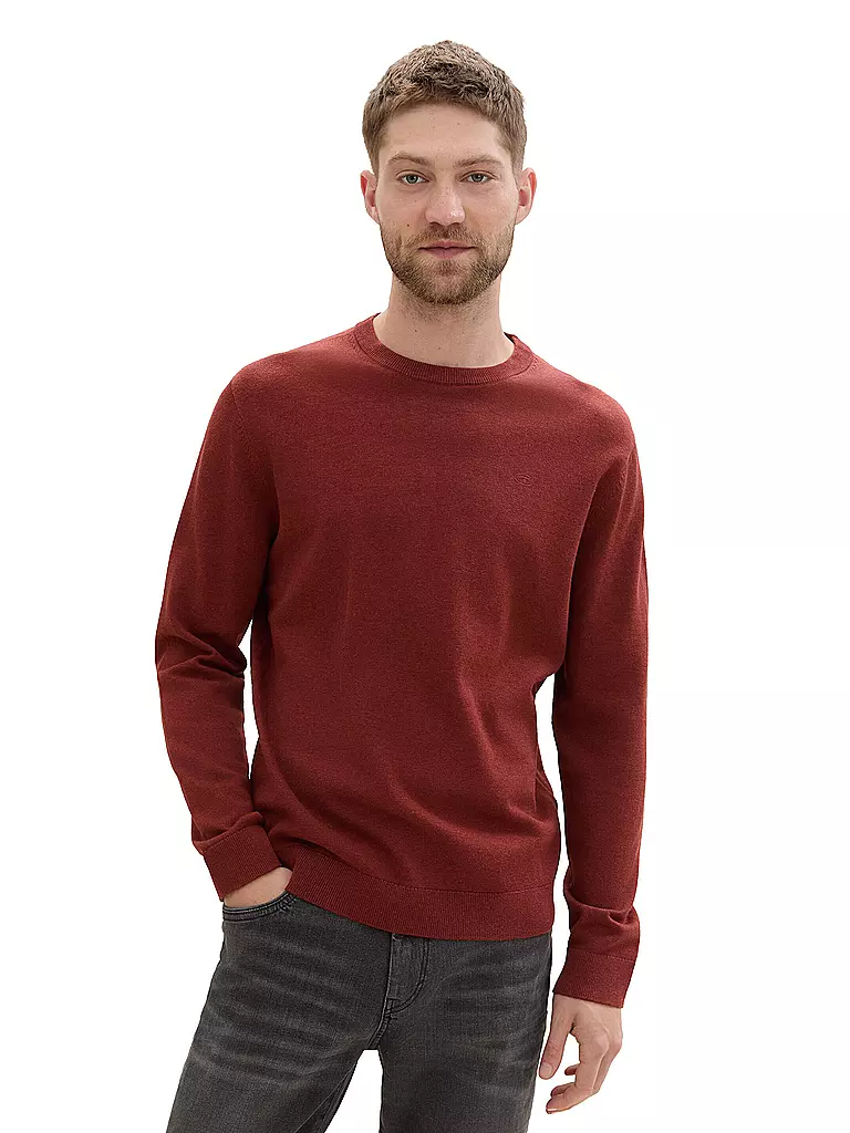 TOM TAILOR | Pullover | Rosso