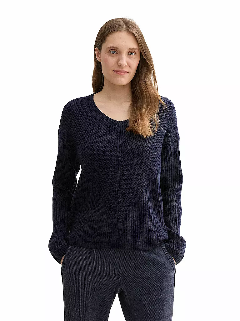 TOM TAILOR | Pullover | Blu scuro