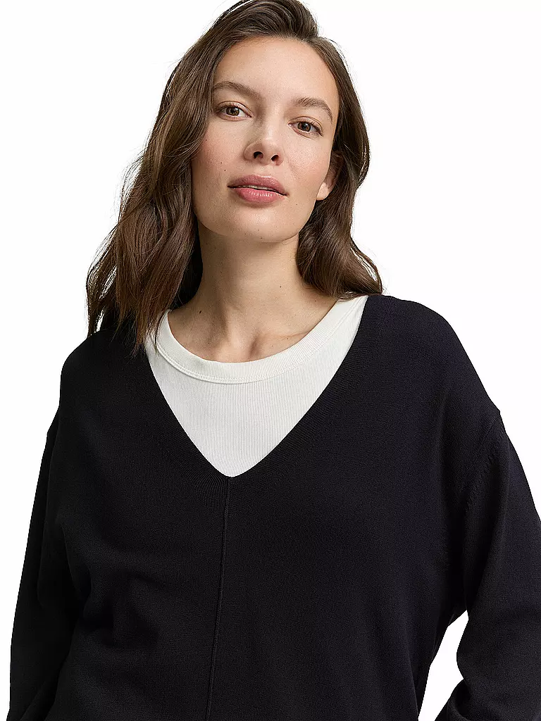 TOM TAILOR | Pullover | Blu scuro