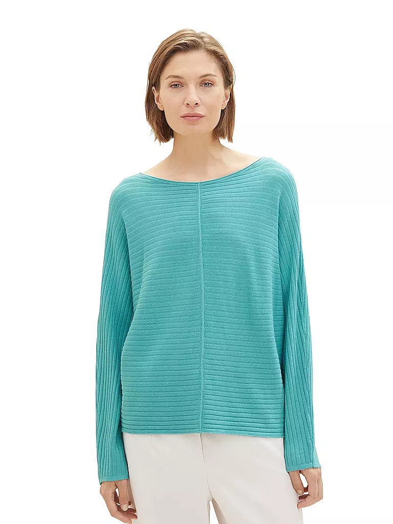 TOM TAILOR | Pullover | Petrolio