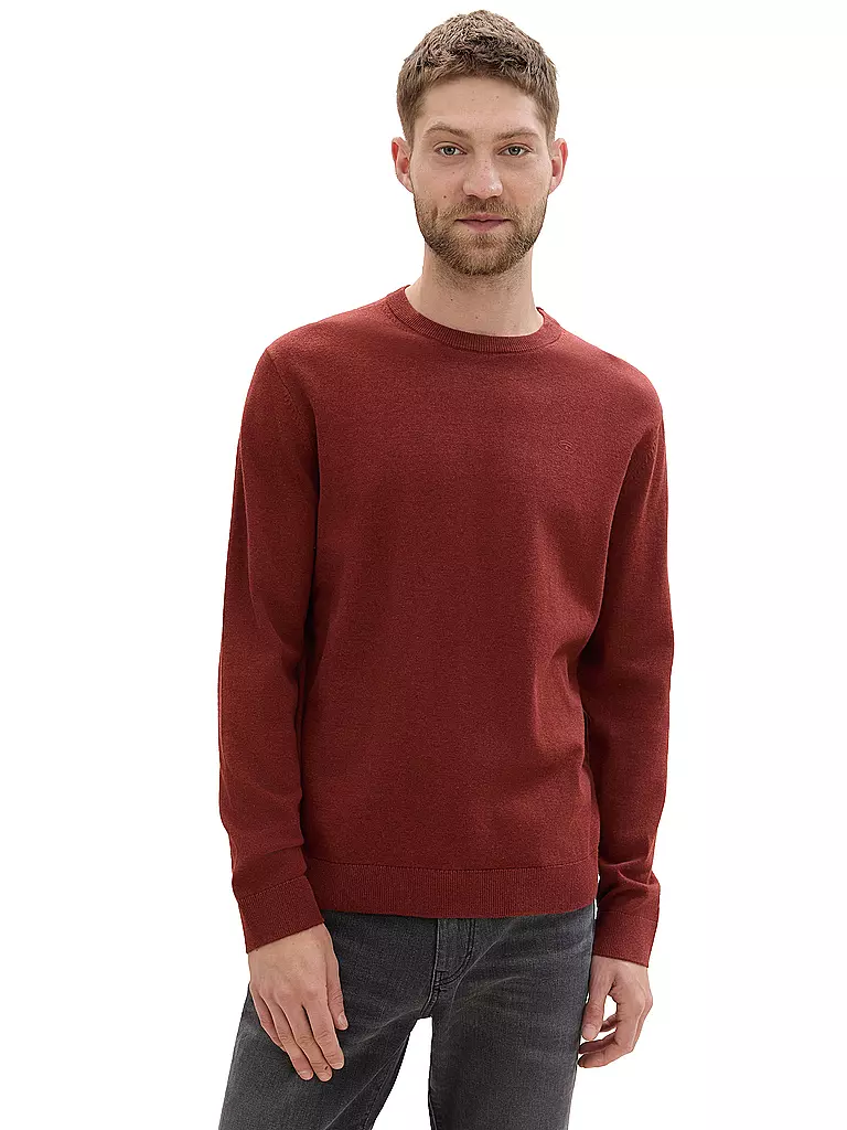 TOM TAILOR | Pullover | Rosso