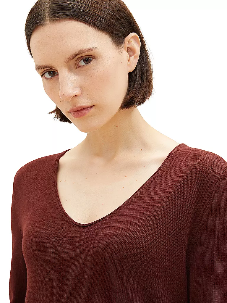 TOM TAILOR | Pullover | Marrone