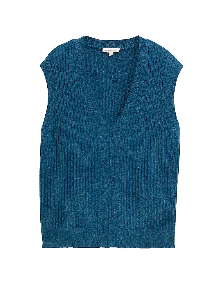 TOM TAILOR | Pullunder | Petrolio