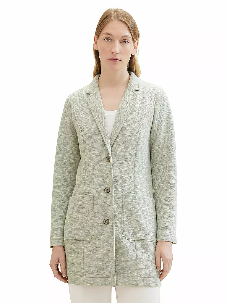 TOM TAILOR | Redingote | Verde chiaro
