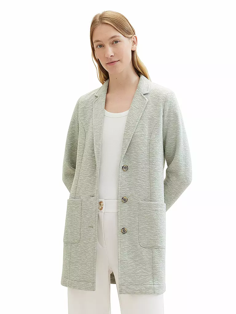 TOM TAILOR | Redingote | Verde chiaro