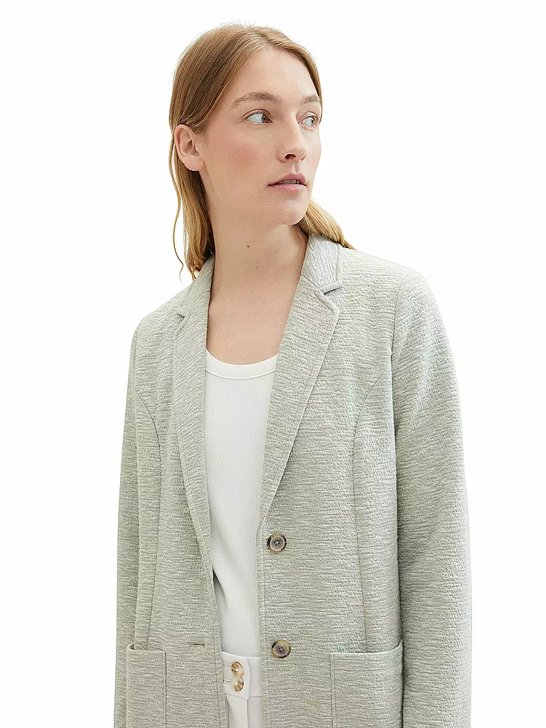 TOM TAILOR | Redingote | Verde chiaro