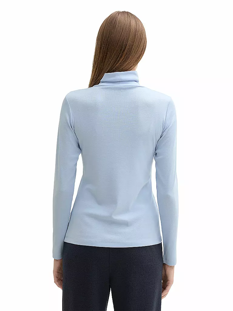 TOM TAILOR | Rollkragenpullover | Blu chiaro