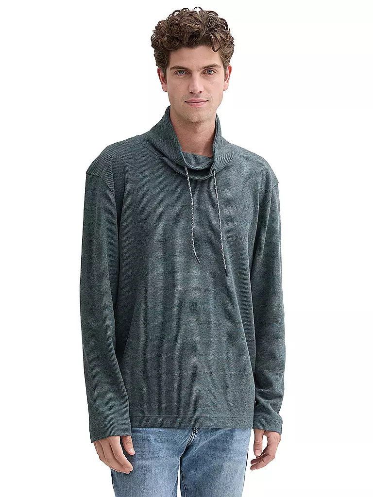 TOM TAILOR | Rollkragenshirt  | Blu