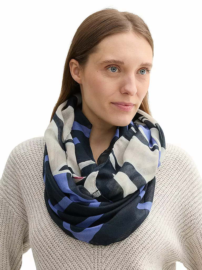 TOM TAILOR | Sciarpa - Loop | Blu