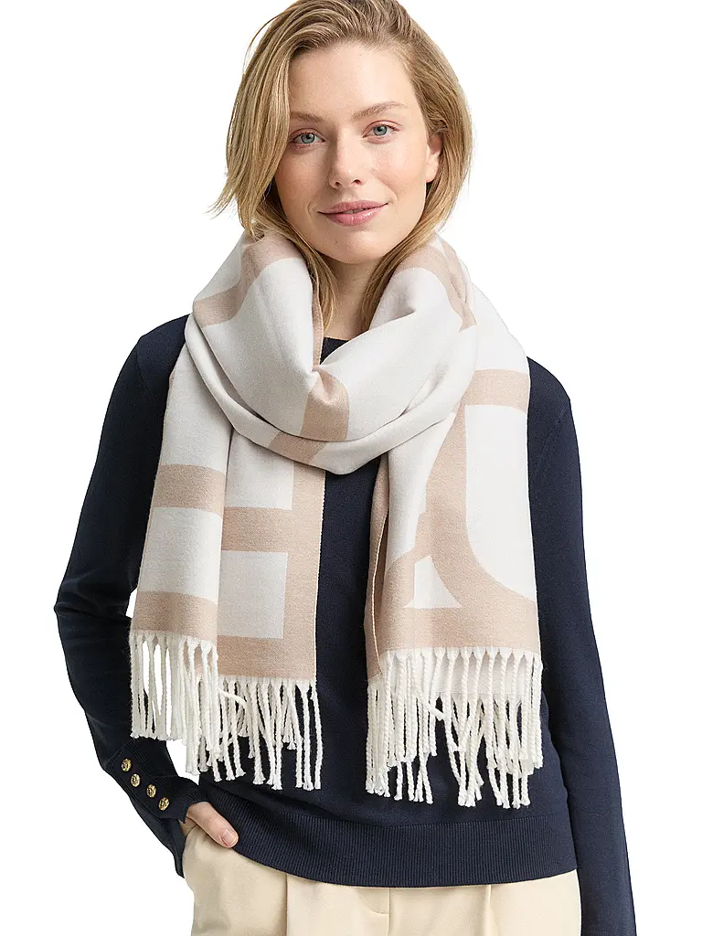 TOM TAILOR | Sciarpa | Beige