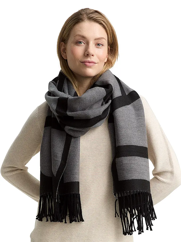 TOM TAILOR | Sciarpa | Grigio
