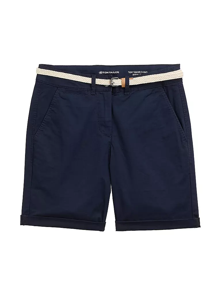 TOM TAILOR | Shorts  Chino | Blu scuro