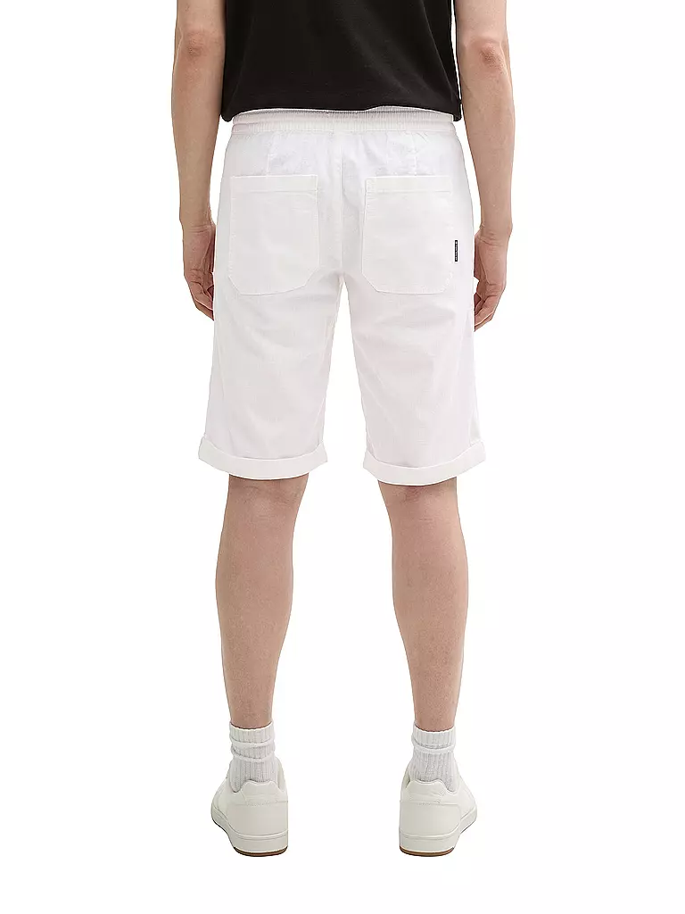 TOM TAILOR | Shorts  | Bianco