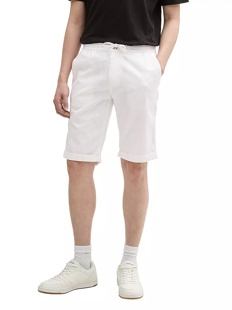 TOM TAILOR | Shorts  | Bianco