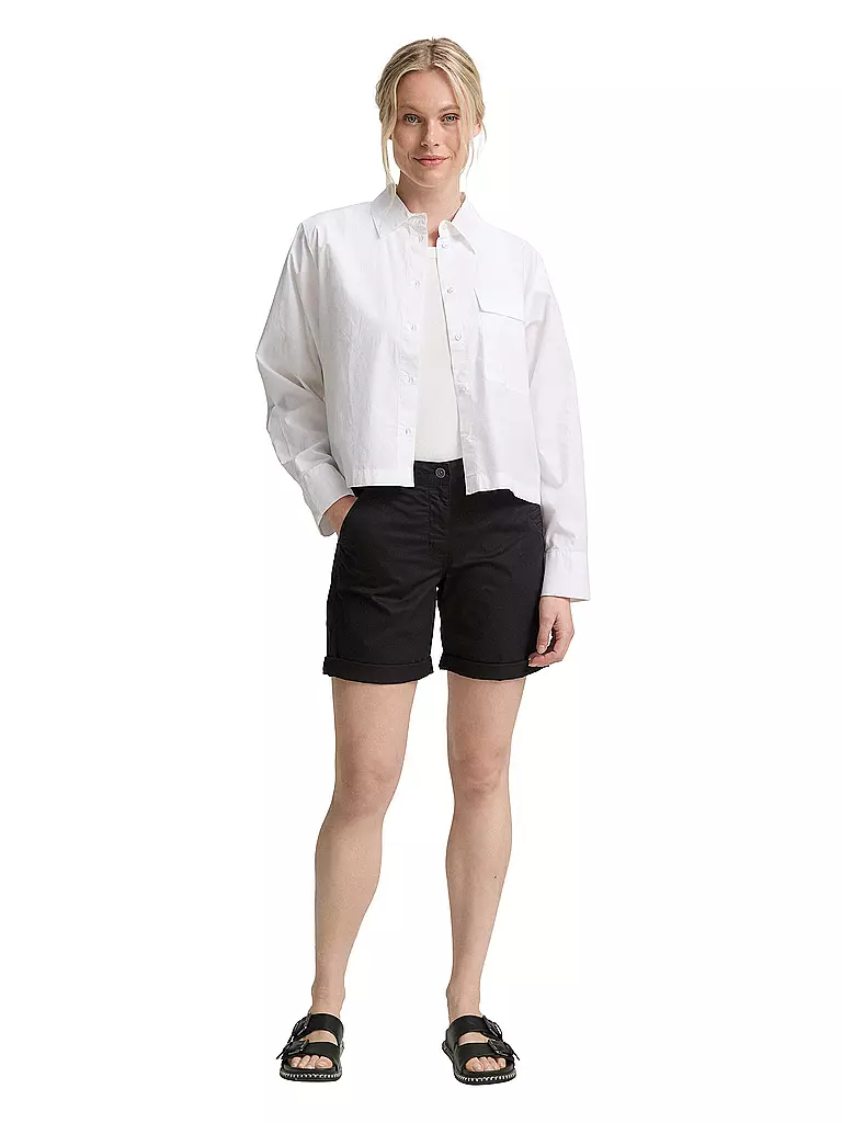 TOM TAILOR | Shorts chino | Nero