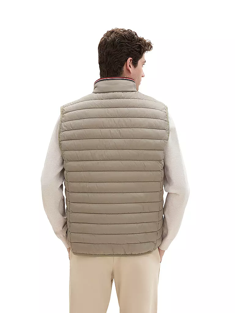 TOM TAILOR | Steppgilet | Beige