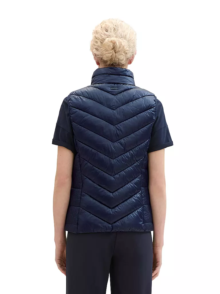 TOM TAILOR | Steppgilet | Blu