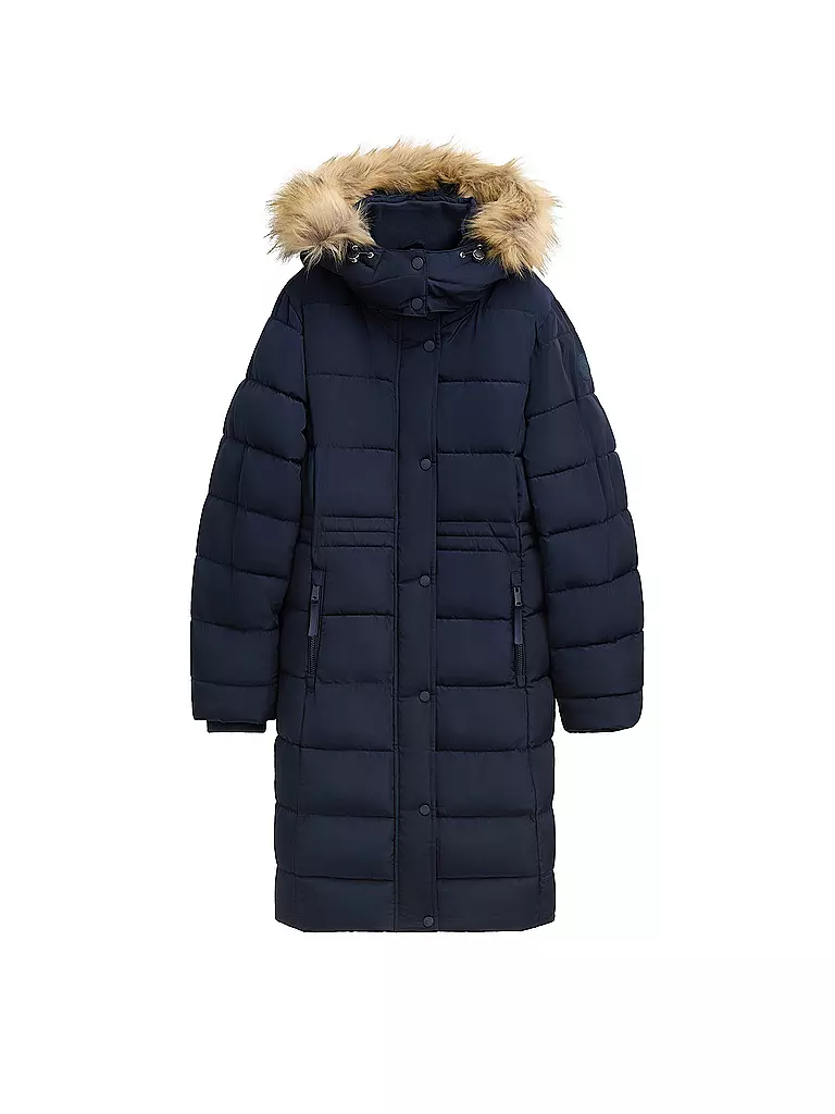 TOM TAILOR | Steppmantel | Blu scuro