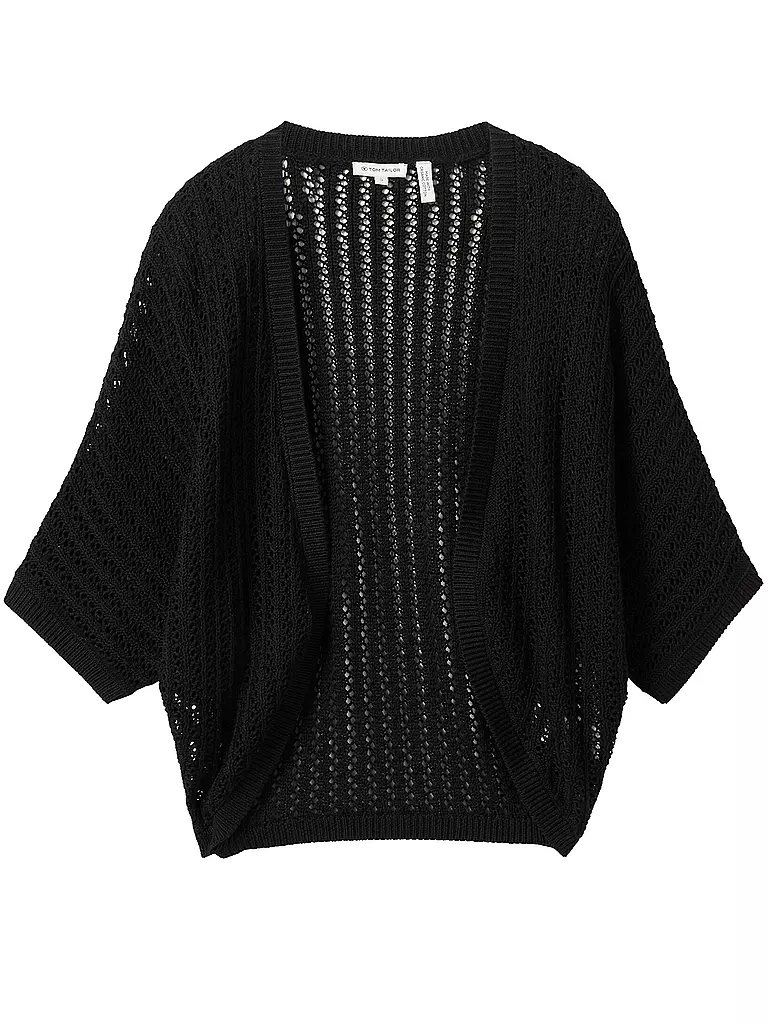 TOM TAILOR | Strickjacke  | Nero