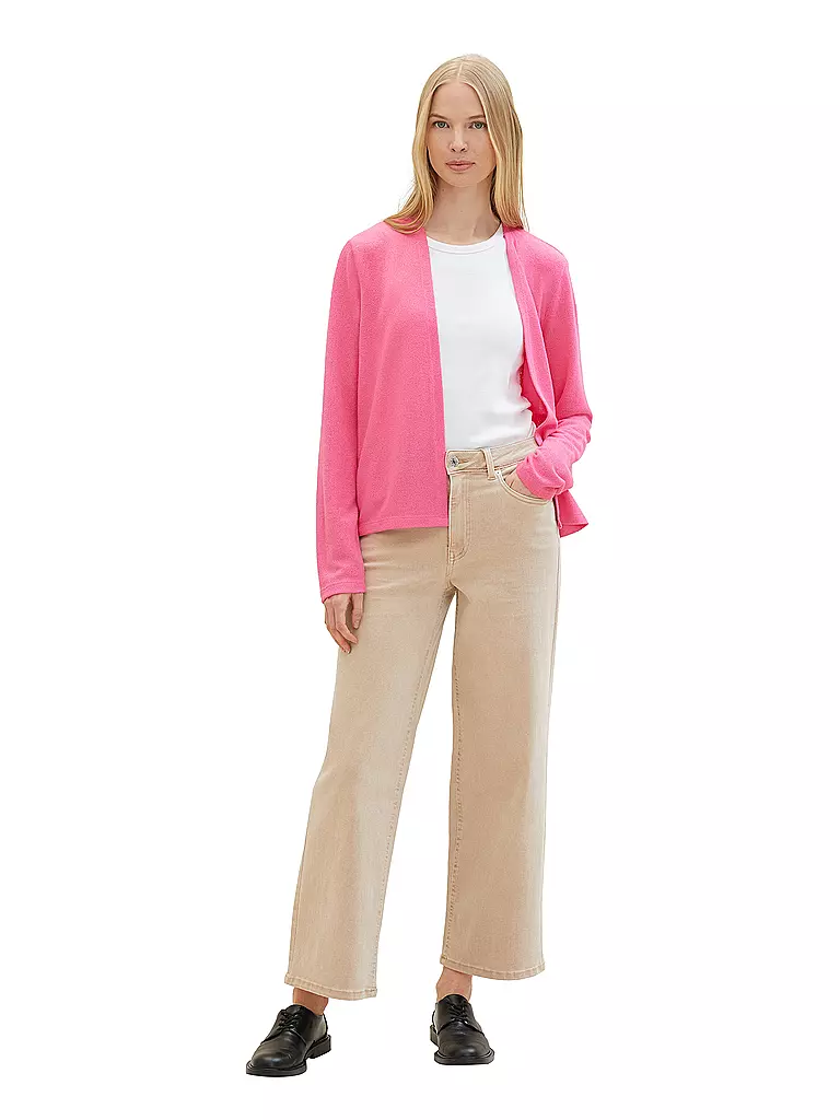 TOM TAILOR | Strickjacke | Fucsia