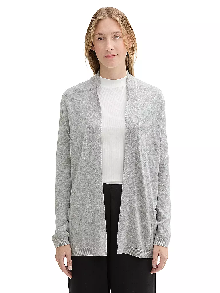 TOM TAILOR | Strickjacke | Grigio