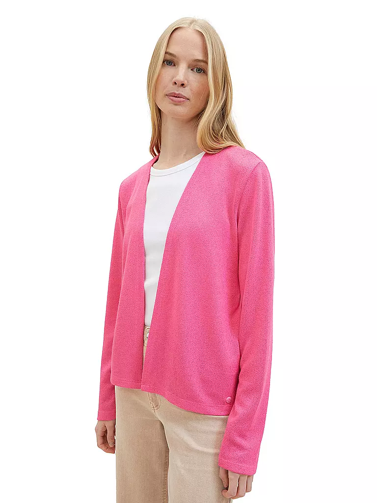 TOM TAILOR | Strickjacke | Fucsia