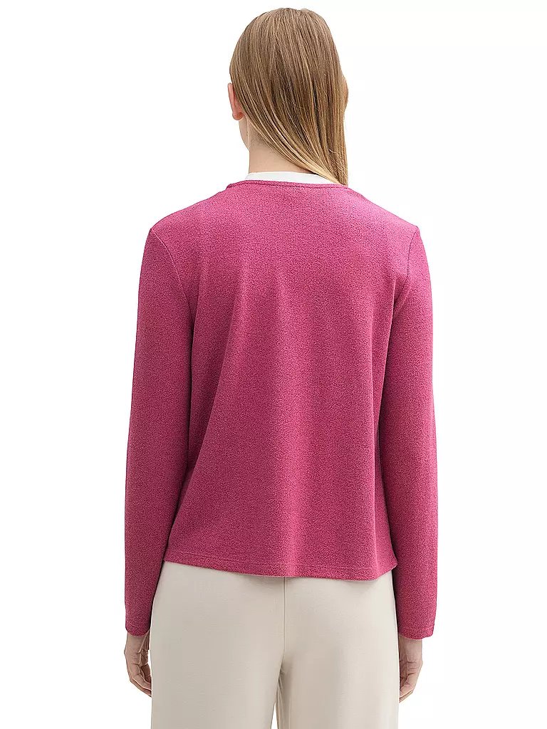TOM TAILOR | Strickjacke | Fucsia