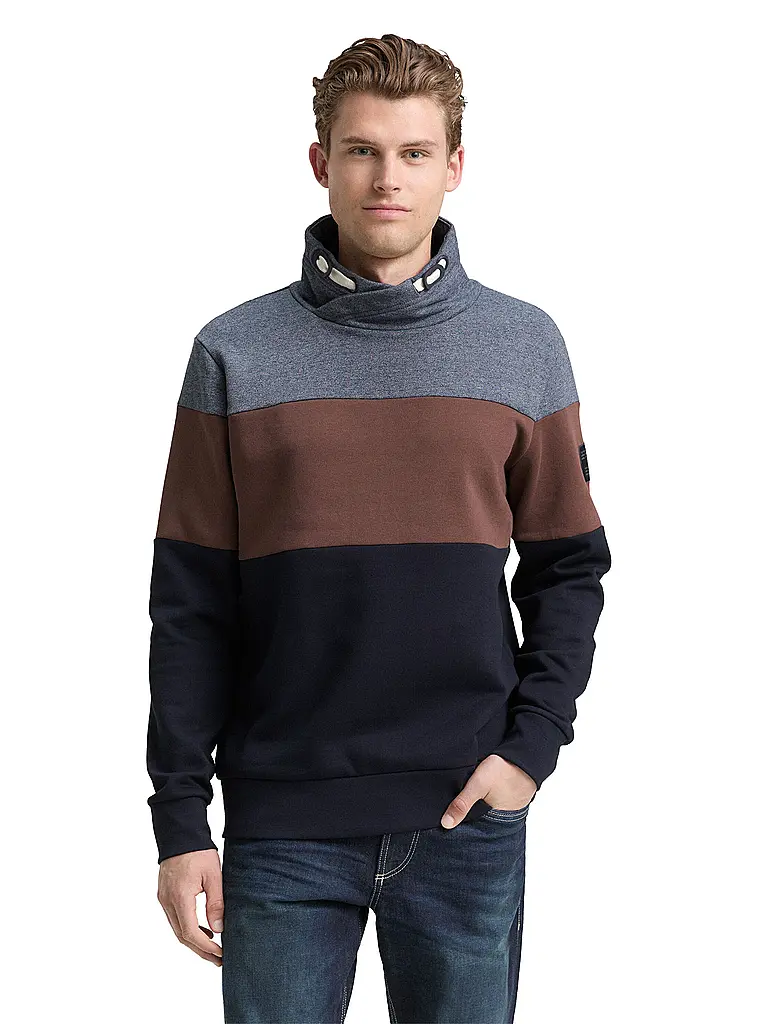 TOM TAILOR | Sweater
Marca: TOM TAILOR
Colore: blu
Categorie: Moda, Uomo
Lunghezza manica: Manica lunga
Scollo: Girocollo
Materiale: Felpa, Cotone, Poliestere / Poliammide
Forma del colletto: Collo alto
Motivo: Color Block
Vestibilità (capispalla): Regular
Stile: Ca |