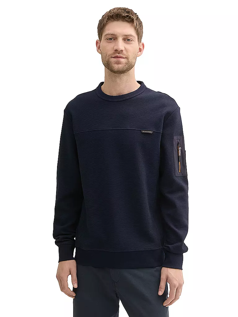 TOM TAILOR | Sweater | Blu scuro