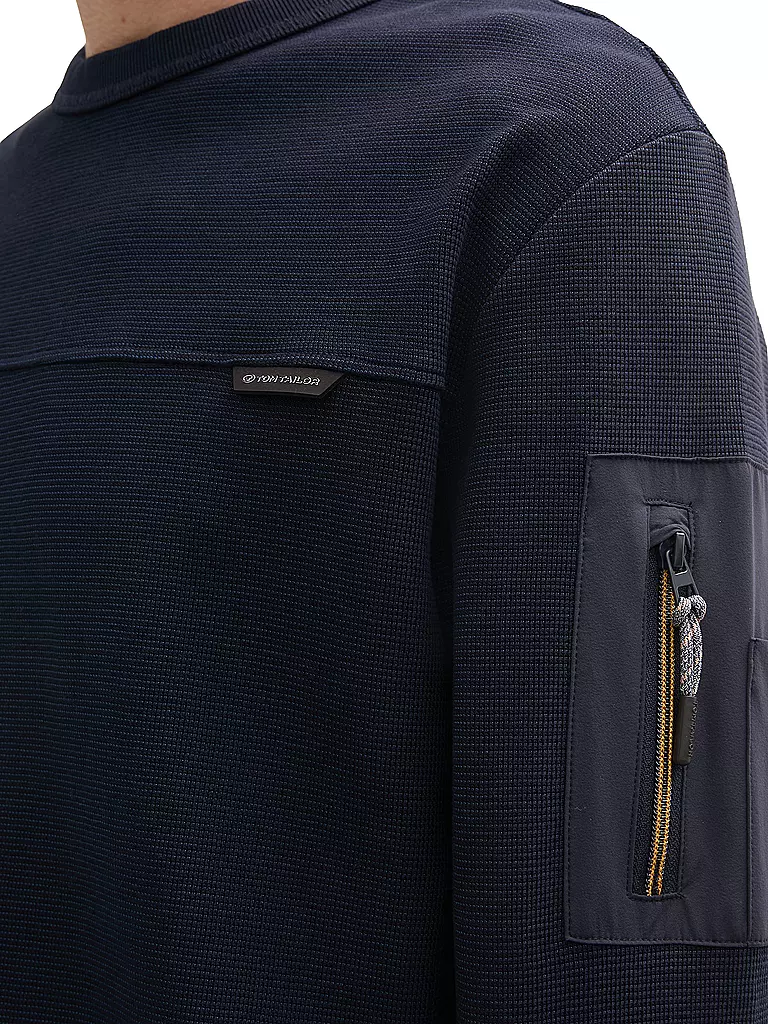 TOM TAILOR | Sweater | Blu scuro