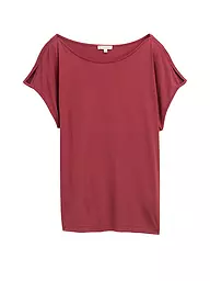 TOM TAILOR | T-Shirt  | Rosso scuro