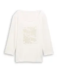 TOM TAILOR | T-Shirt  | Bianco