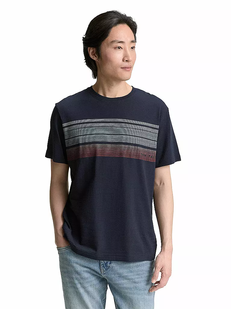 TOM TAILOR | T-Shirt  | Blu scuro
