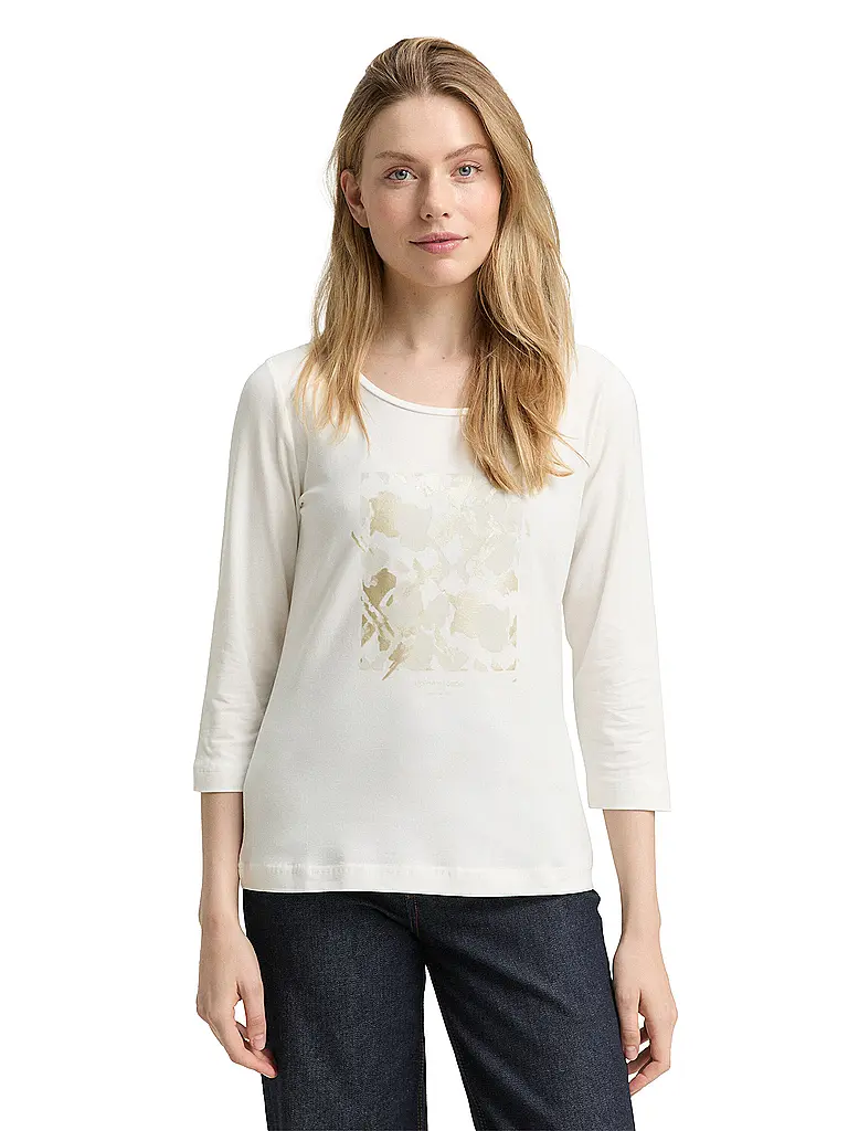 TOM TAILOR | T-Shirt  | Bianco