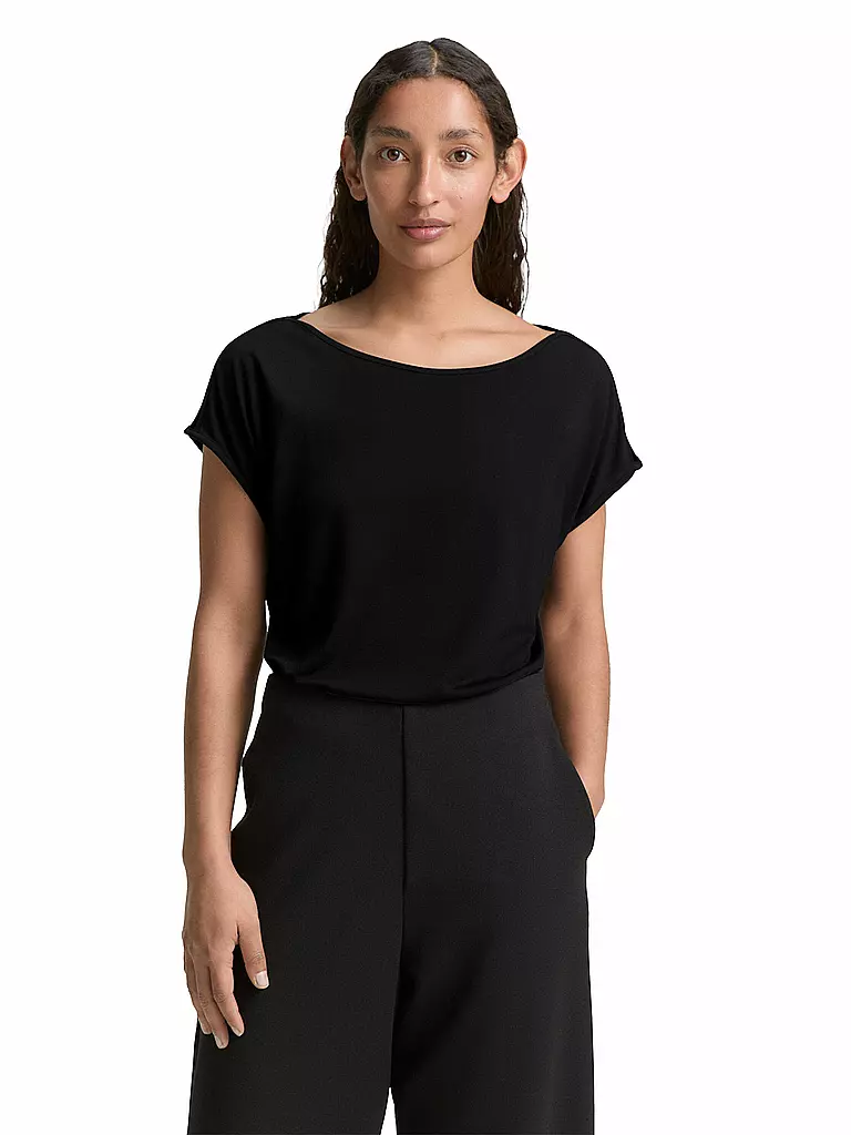 TOM TAILOR | T-Shirt  | Nero