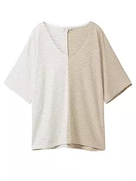 TOM TAILOR | T-Shirt Regular Fit | Beige