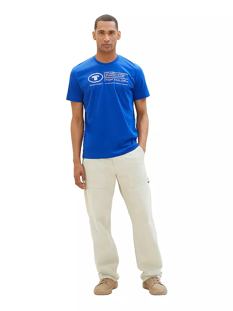 TOM TAILOR | T-Shirt Regular Fit | Blu