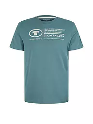 TOM TAILOR | T-Shirt Regular Fit | Petrolio