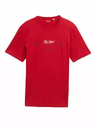 TOM TAILOR | T-Shirt | Rosso