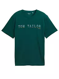 TOM TAILOR | T-shirt | Verde scuro