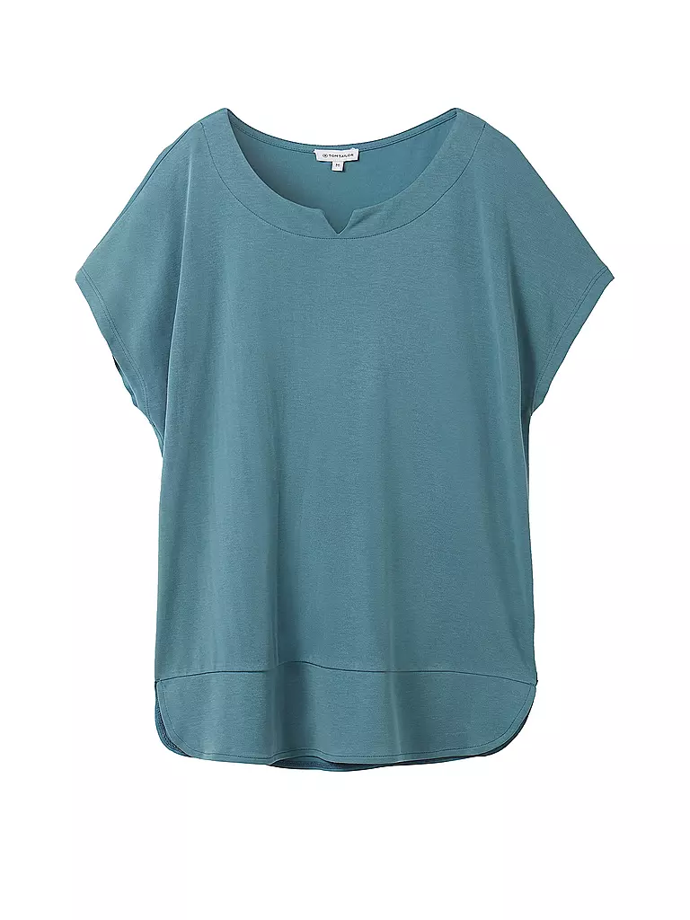 TOM TAILOR | T-Shirt | Petrolio