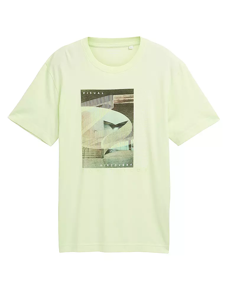 TOM TAILOR | T-shirt | Verde chiaro