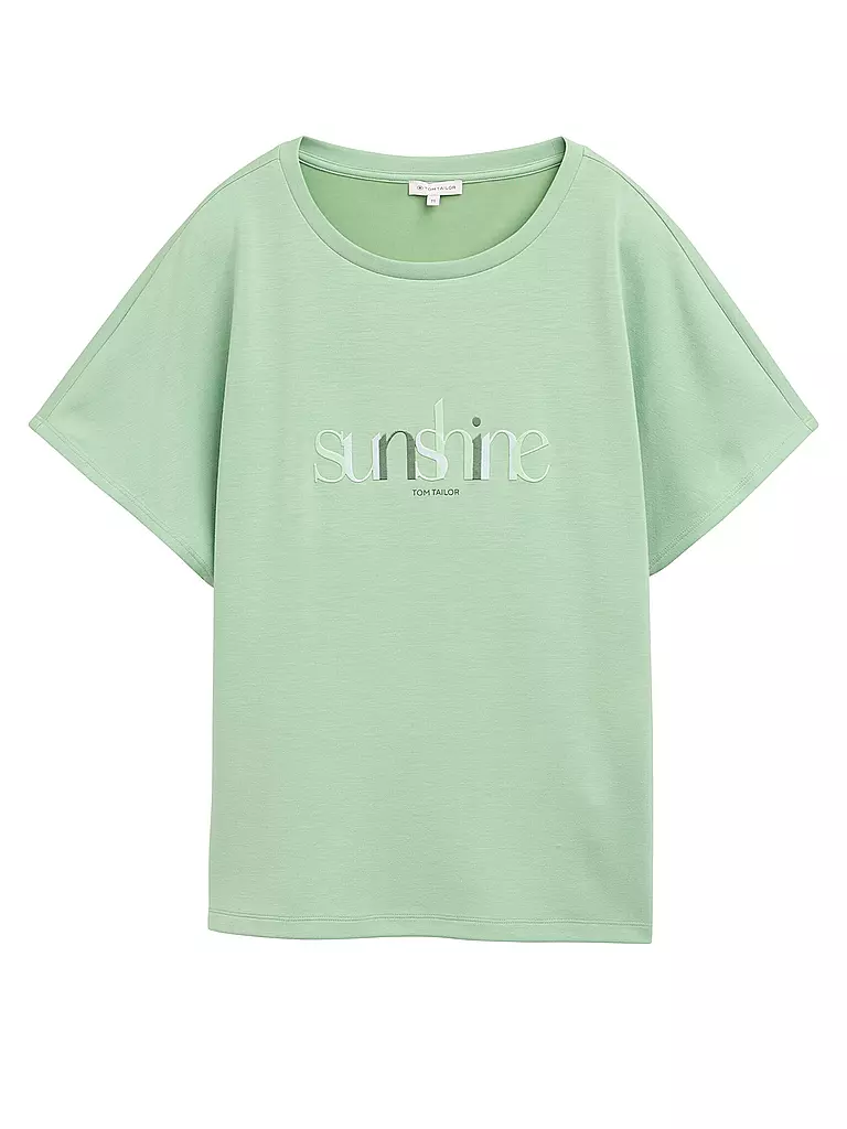 TOM TAILOR | T-shirt | Verde chiaro