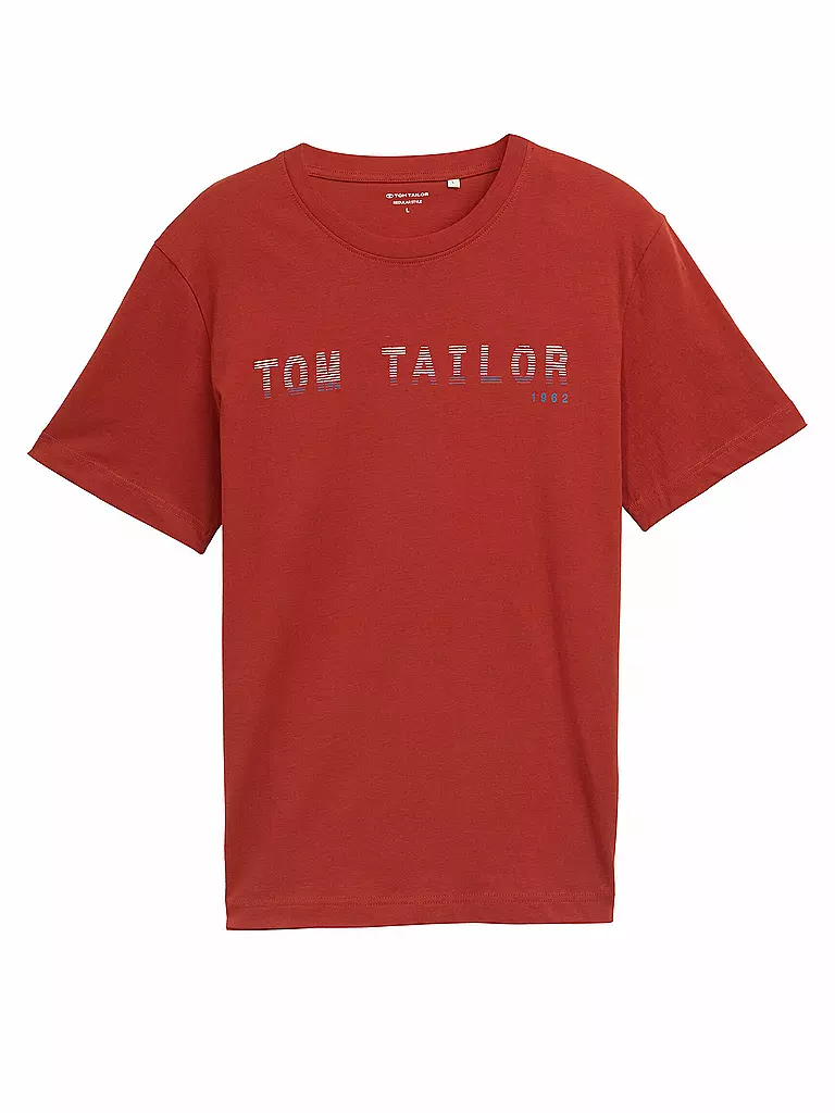 TOM TAILOR | T-shirt | Rosso