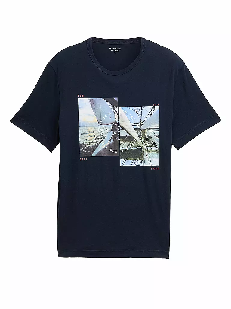 TOM TAILOR | T-shirt | Blu scuro