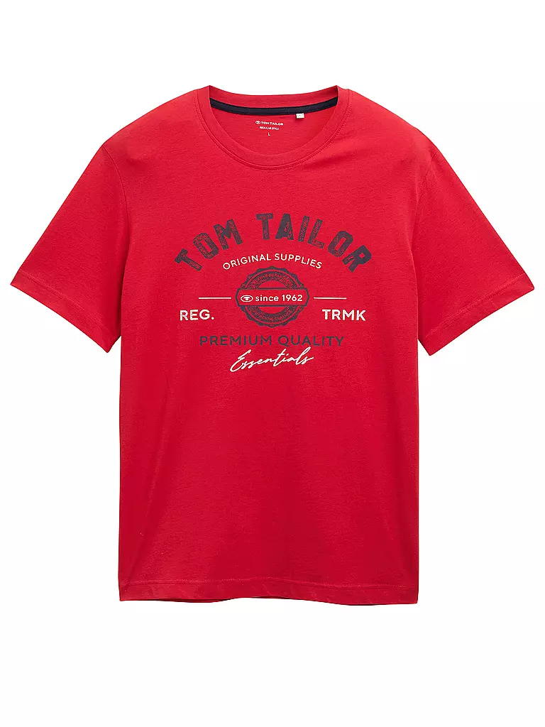 TOM TAILOR | T-shirt | Rosso