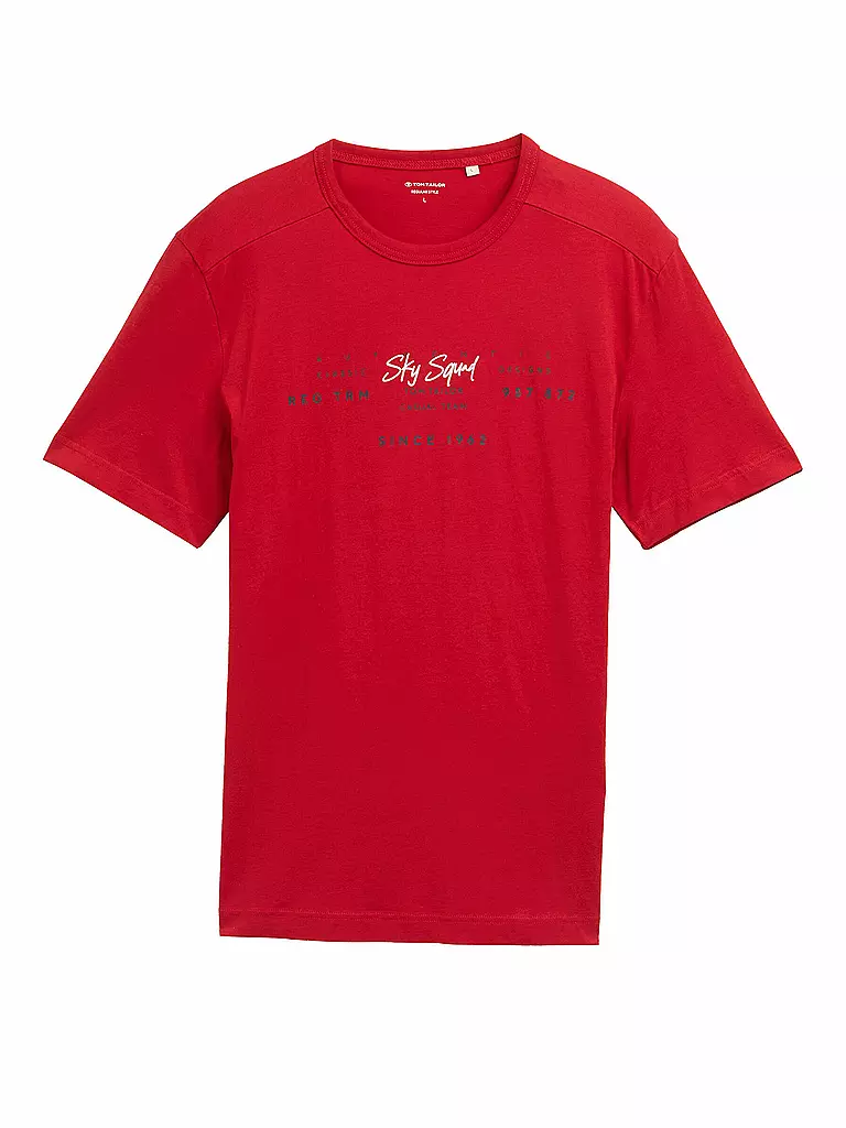 TOM TAILOR | T-shirt | Rosso