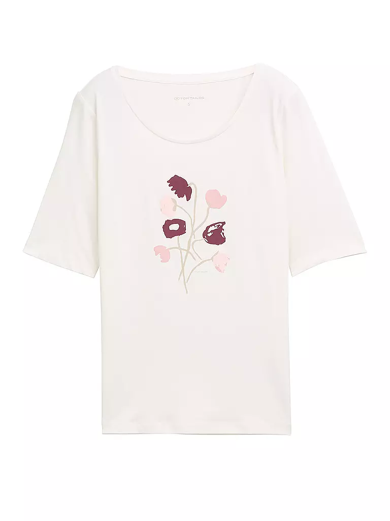 TOM TAILOR | T-shirt | Crema