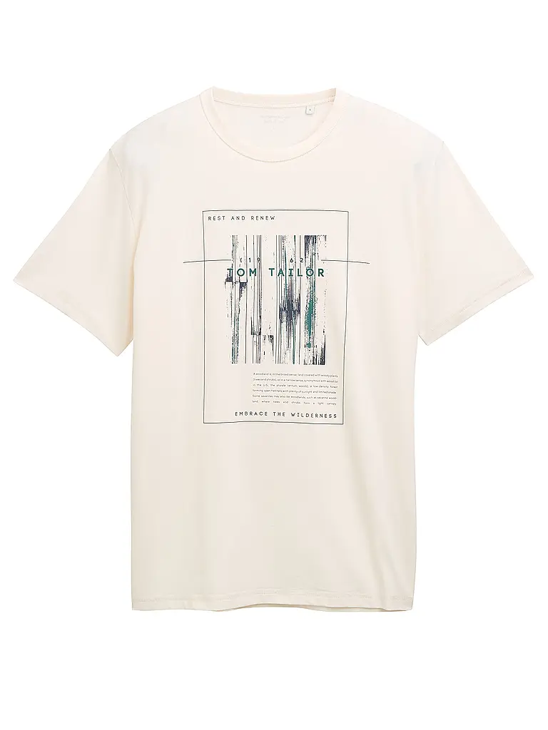 TOM TAILOR | T-Shirt | Bianco