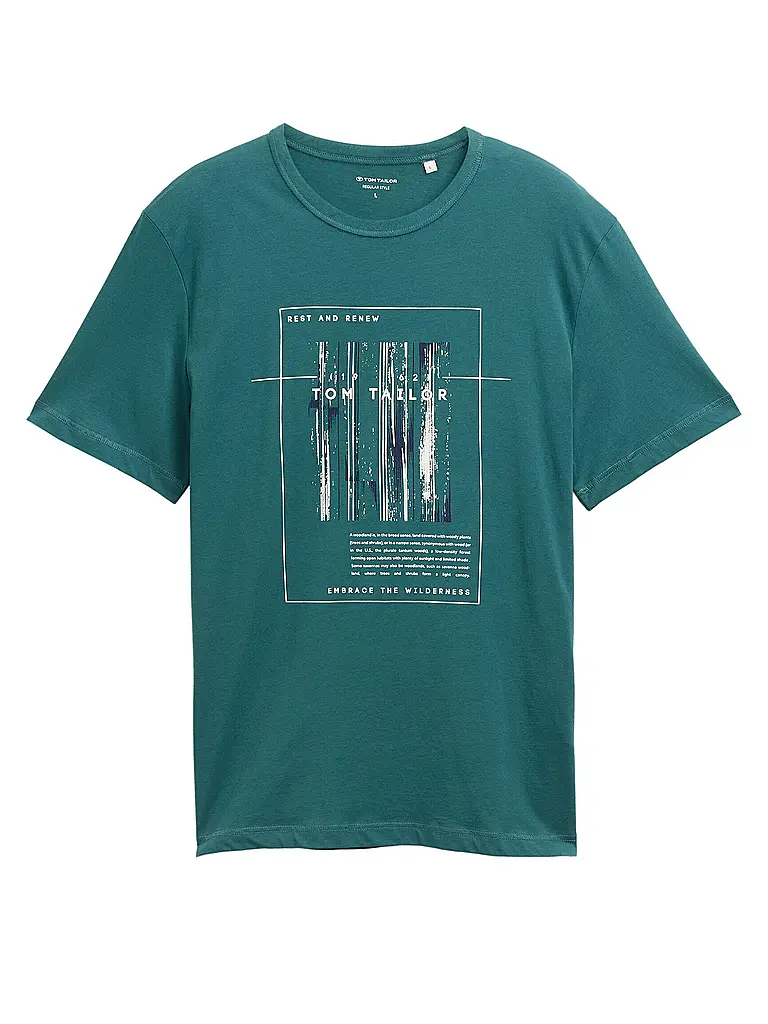 TOM TAILOR | T-shirt | Petrolio